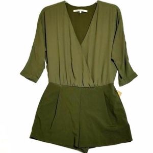 Rachel Roy Hunter Green Romper